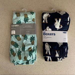 Old Navy Men’s Boxers 2 Pack Size Large New W/tags